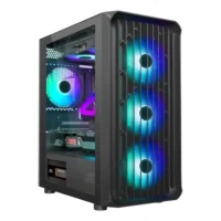 Ant Esports 205 Air ARGB Cabinet Black