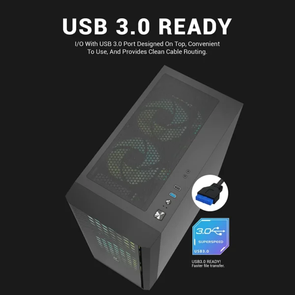 Ant Esports 250 Air Cabinet Black - Image 10