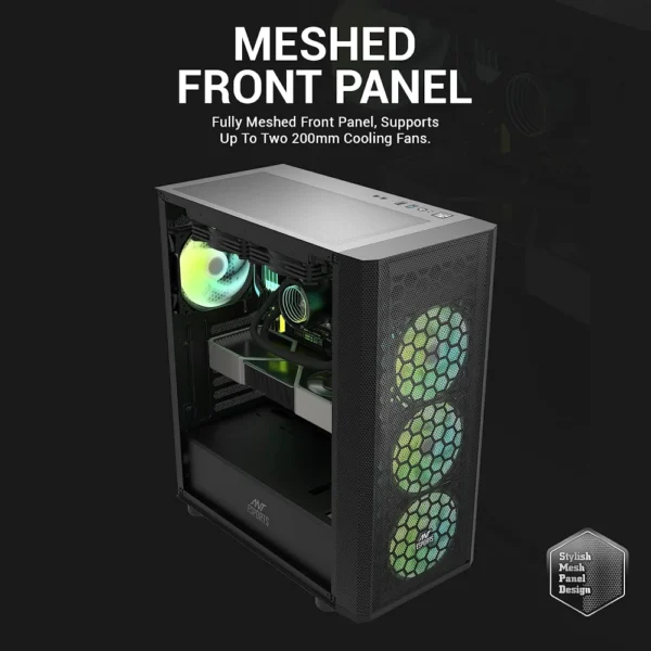 Ant Esports 250 Air Cabinet Black - Image 5