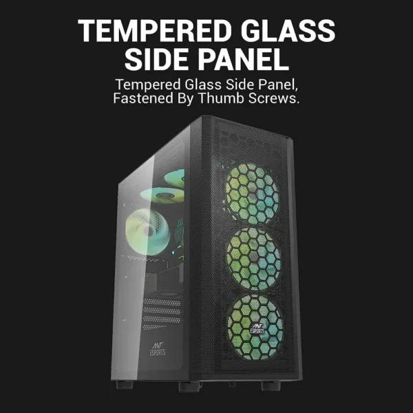 Ant Esports 250 Air Cabinet Black - Image 6