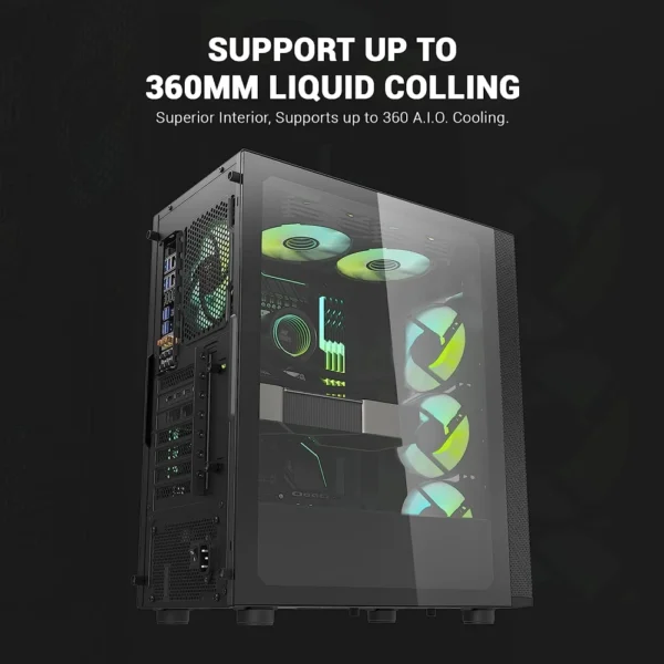 Ant Esports 250 Air Cabinet Black - Image 8