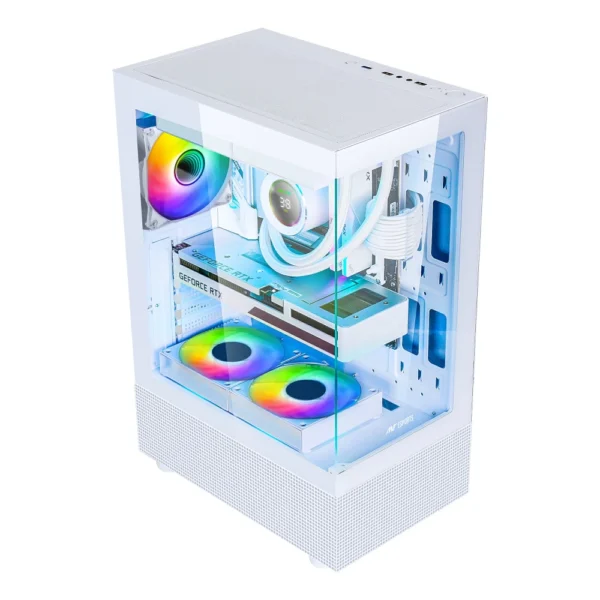 Ant Esports Crystal X2 Cabinet White - Image 2