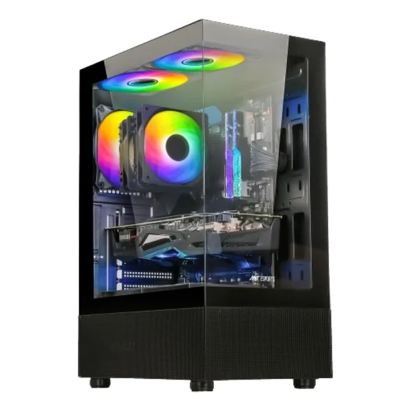 Ant Esports Crystal X2 Cabinet Black