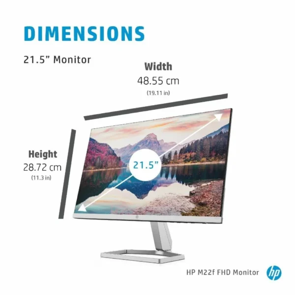 HP M22f 21.5 inch Full HD IPS Monitor - Image 6