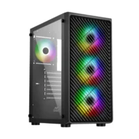 Ant Esports 211 Air ARGB Gaming Cabinet Black