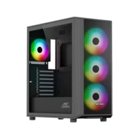Ant Esports 411 Air ARGB Gaming Cabinet Black
