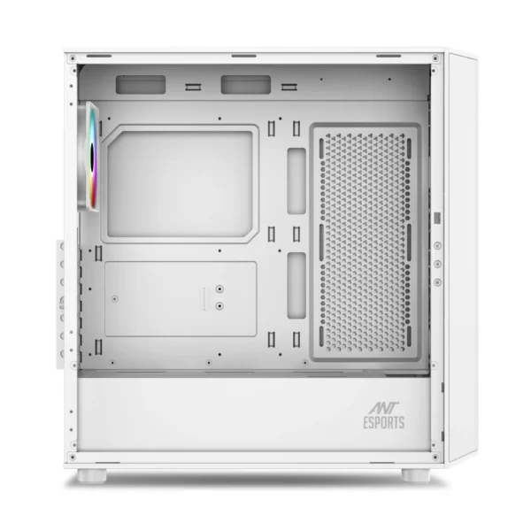 Ant Esports 411 Air ARGB Gaming Cabinet White - Image 4
