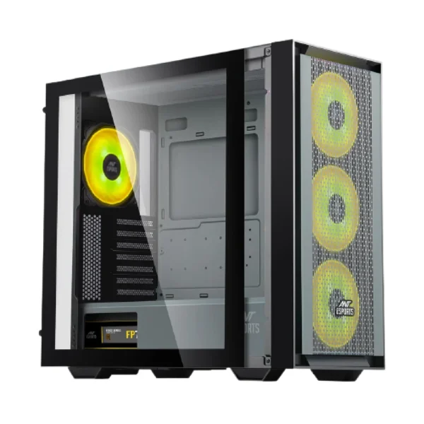 Ant Esports 690 Air Mid Tower ARGB Gaming Cabinet - Image 4