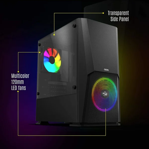Zebronics Zeb-Odin Gaming Cabinet - Image 2