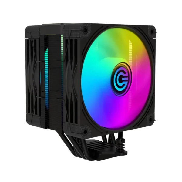 Circle Gaming 4P DUO ARGB Black Gaming CPU Cooler - Image 2