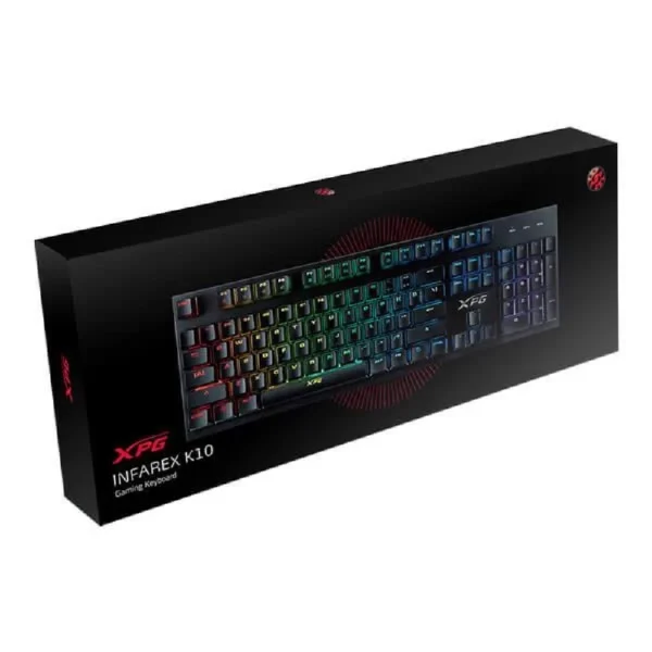 XPG Infarex K10 RGB Mem-chanical Gaming Keyboard - Image 4