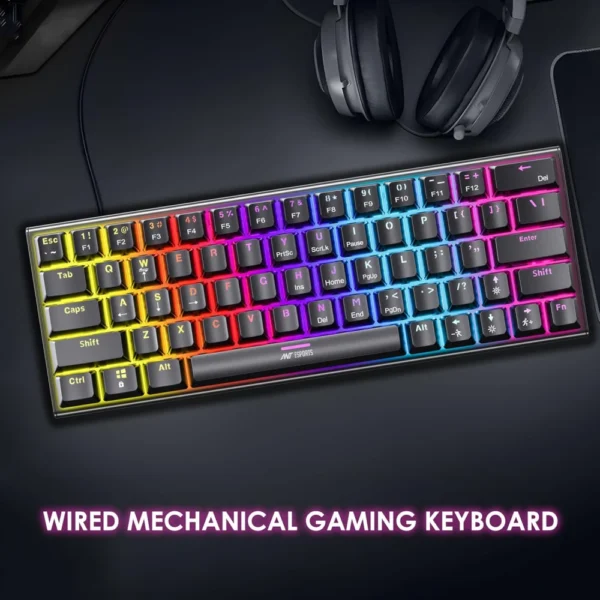 Ant Esports MK1200 Mini Mechanical Gaming Keyboard - Image 2