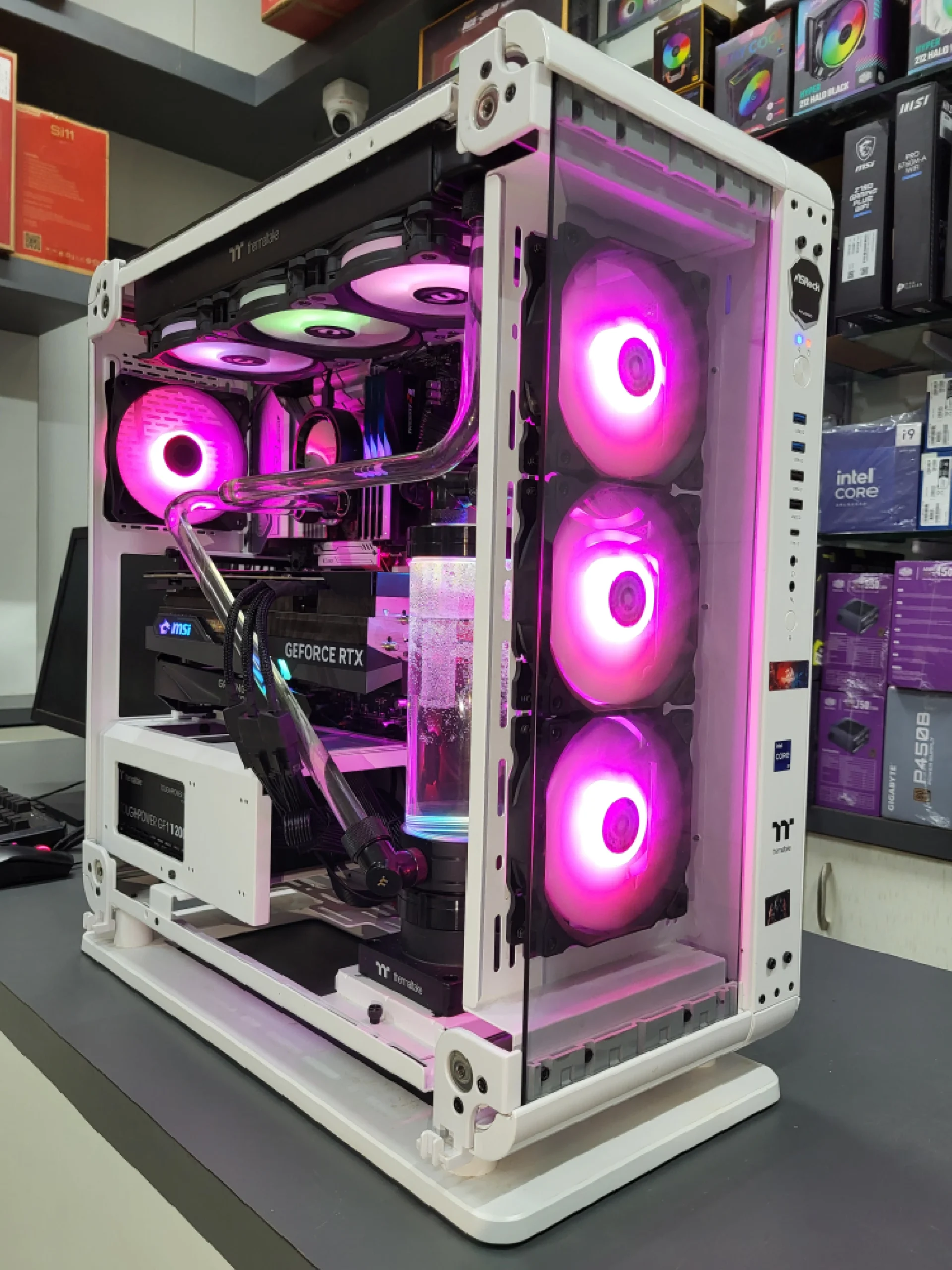 Premium custom gaming PC setup